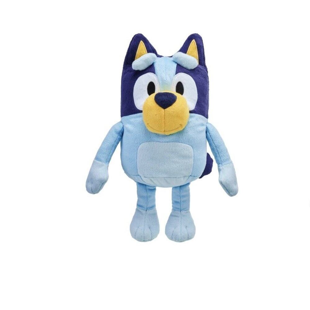 Bluey | Talking Stuffed Animal Toy | Says 3 Phrases & Plays Theme Song